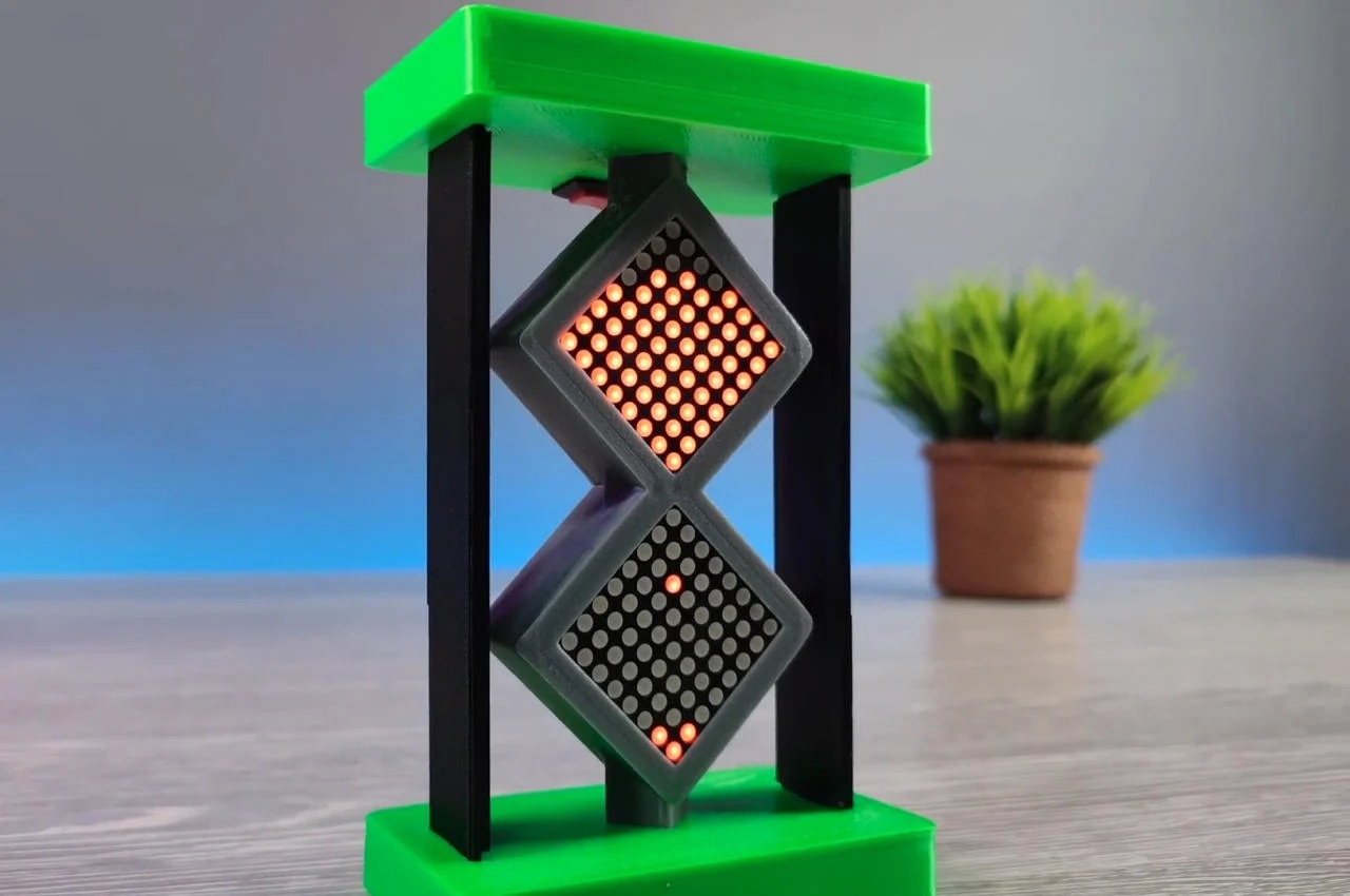 Digital hourglass，diy，DIGITAL HOURGLASS，
