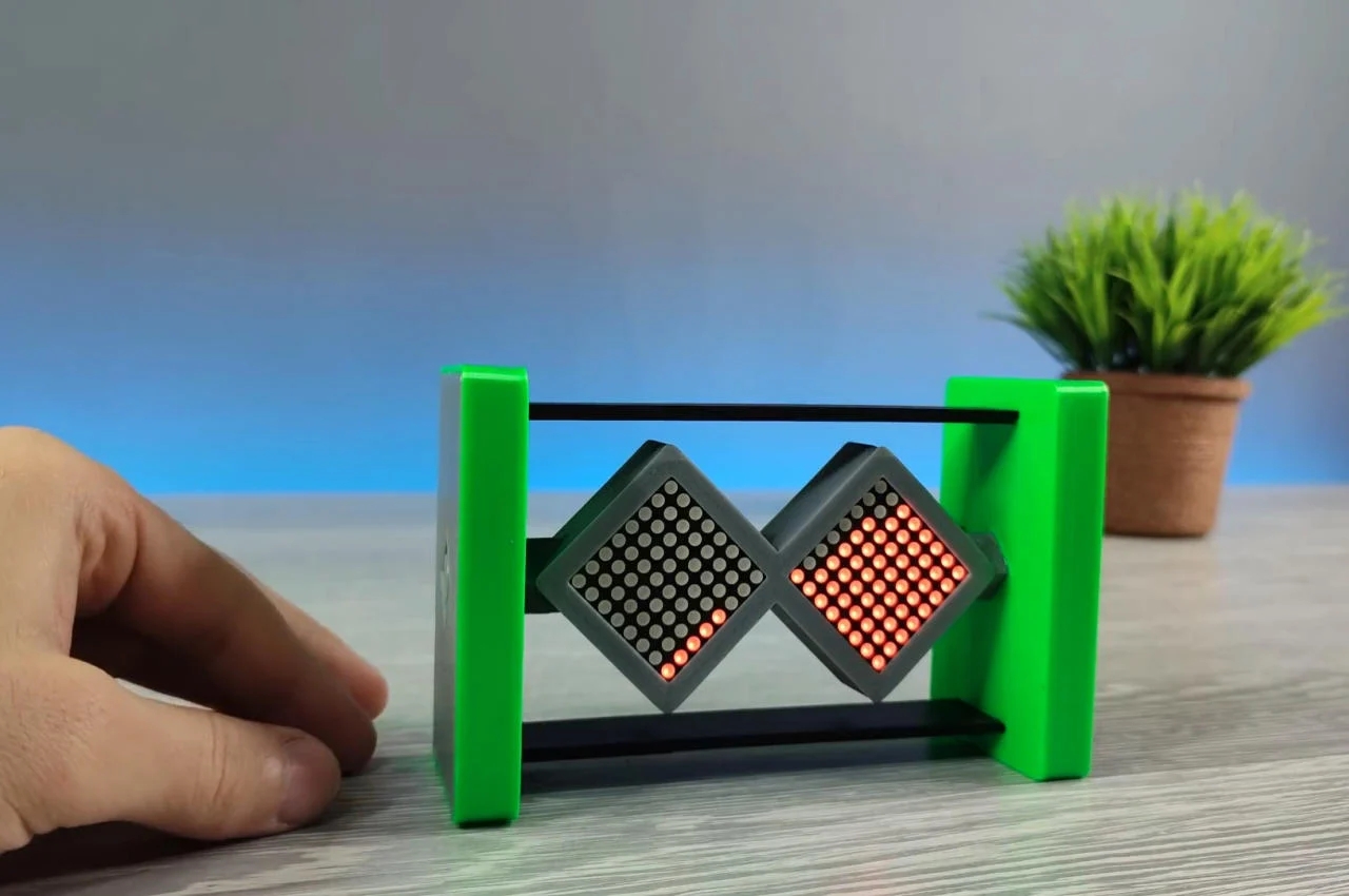 Digital hourglass，diy，DIGITAL HOURGLASS，