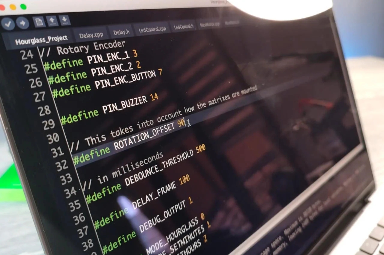 Digital hourglass，diy，DIGITAL HOURGLASS，