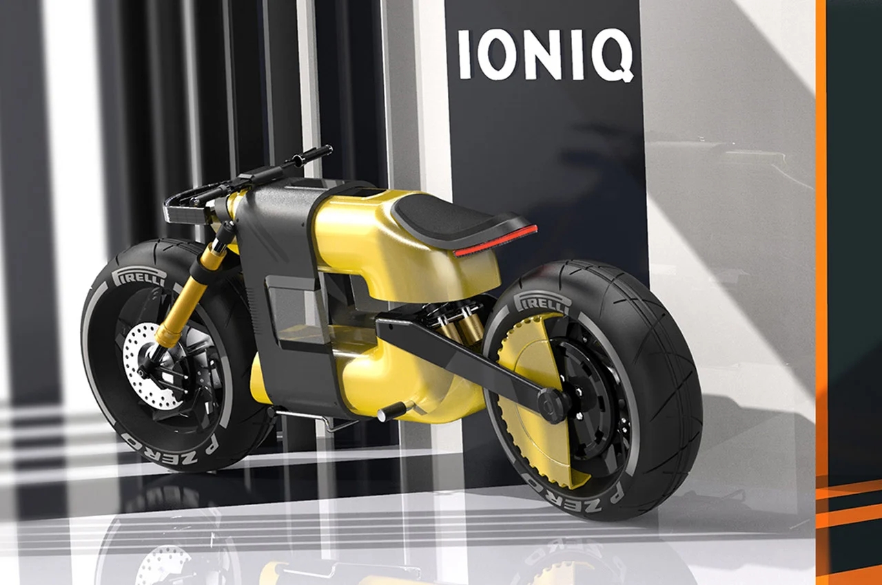 ELECTRIC SUPERBIKE，Electric super motorcycle，IONIQ，