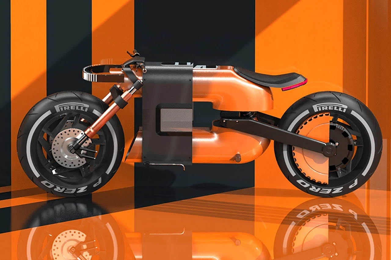 ELECTRIC SUPERBIKE，Electric super motorcycle，IONIQ，