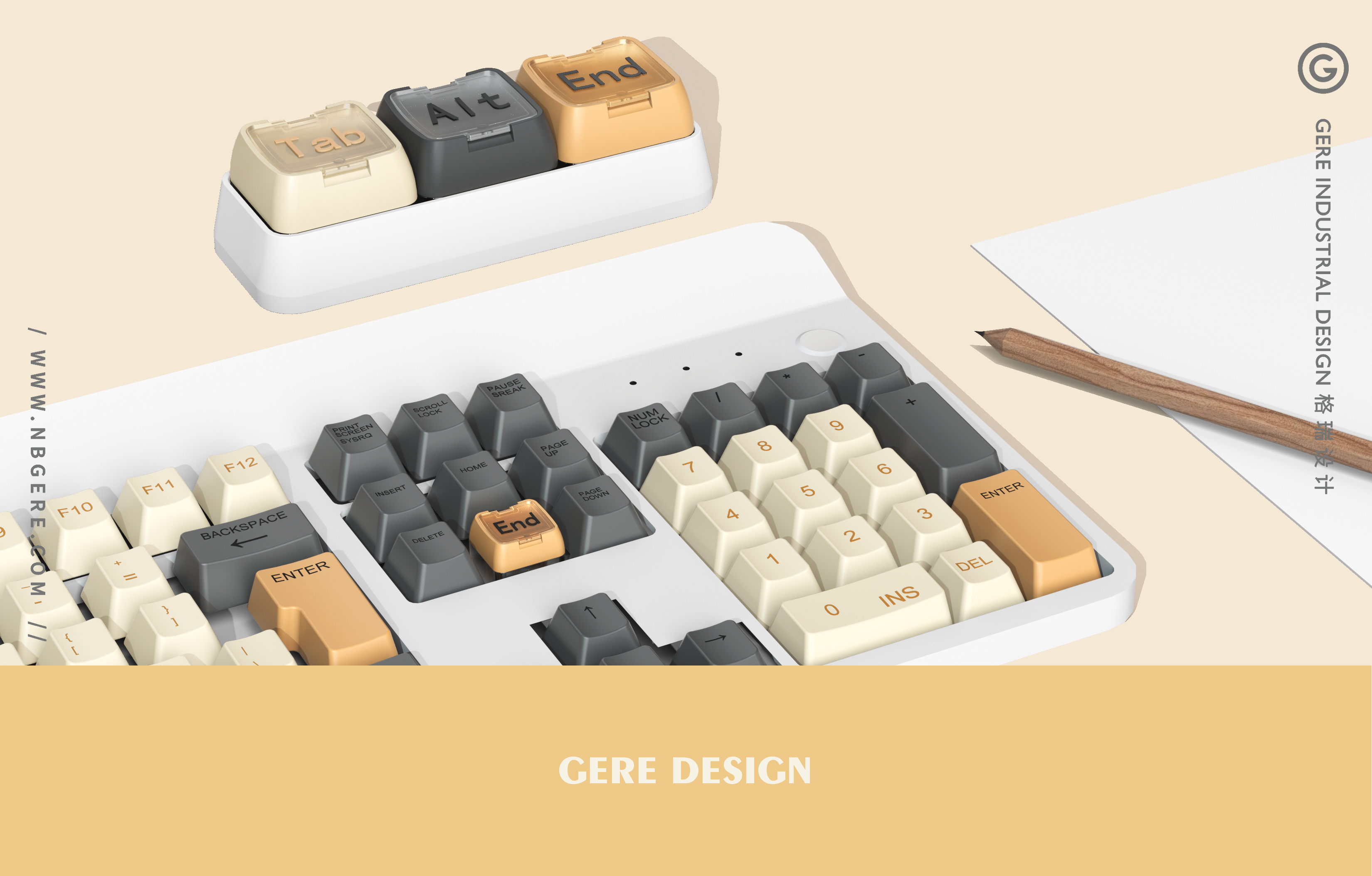 Grey design，pencil sharpener，Stationery design，Interesting design，