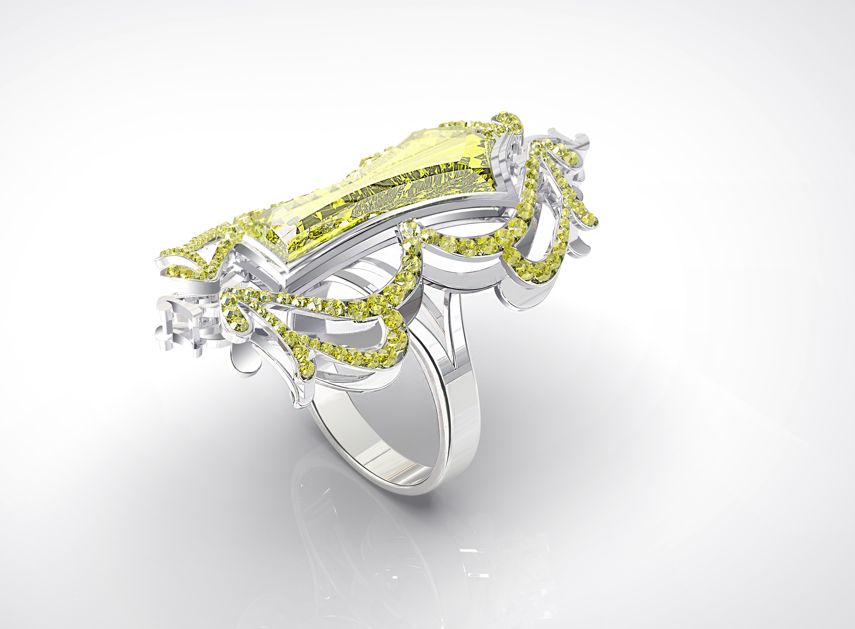 luxury goods，Jewellery，modeling，Render，