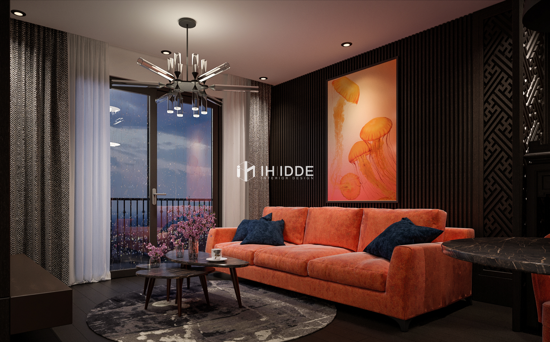 Interior design，Sketch master，design sketch，Vray rendering，