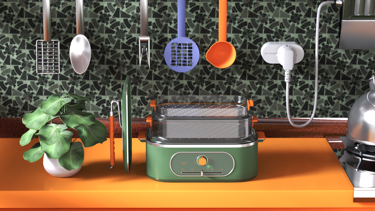 Electric steamer，Home Furnishing，an electric appliance，steamer，