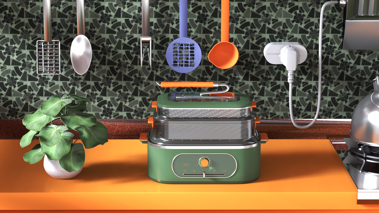 Electric steamer，Home Furnishing，an electric appliance，steamer，