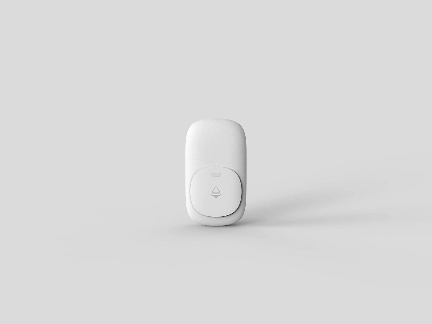 electronic product，industrial design，Wireless doorbell，Jian Jiefeng，tender，lighting，