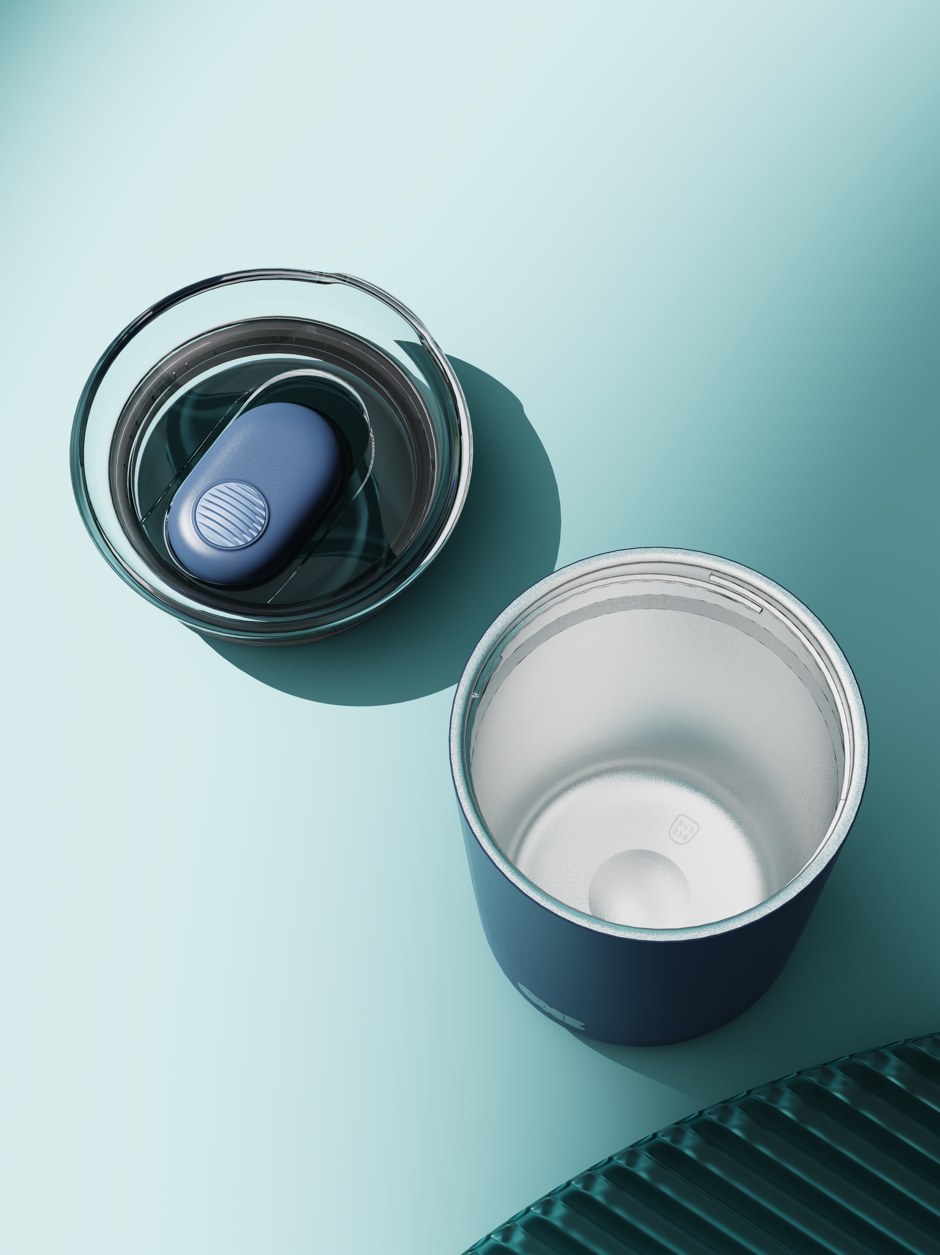 glass，Handy cup，vacuum cup，