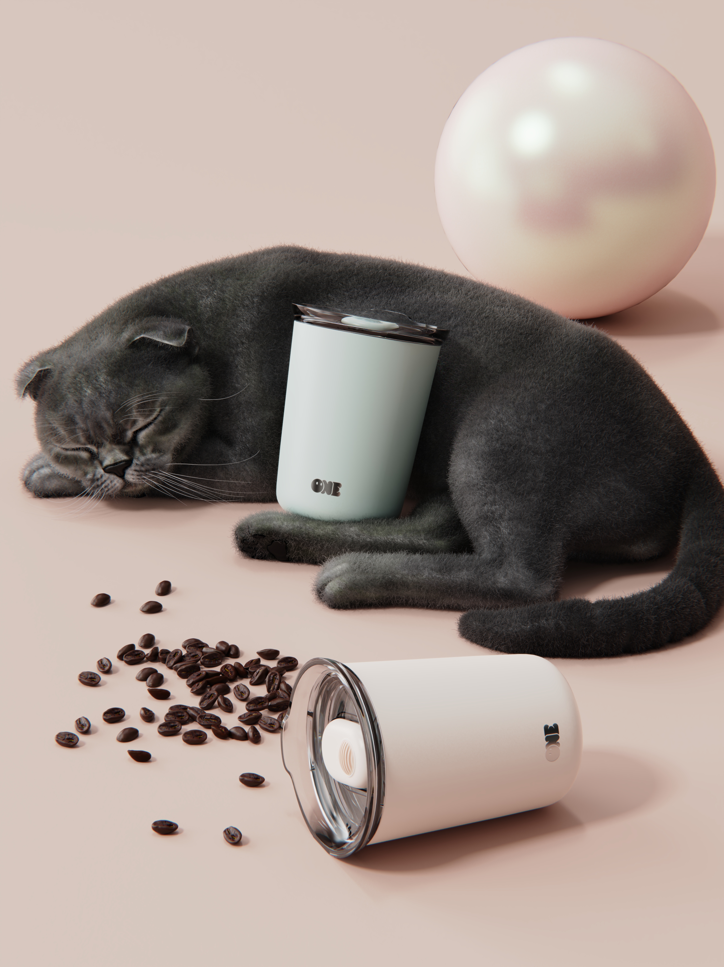 glass，Handy cup，vacuum cup，