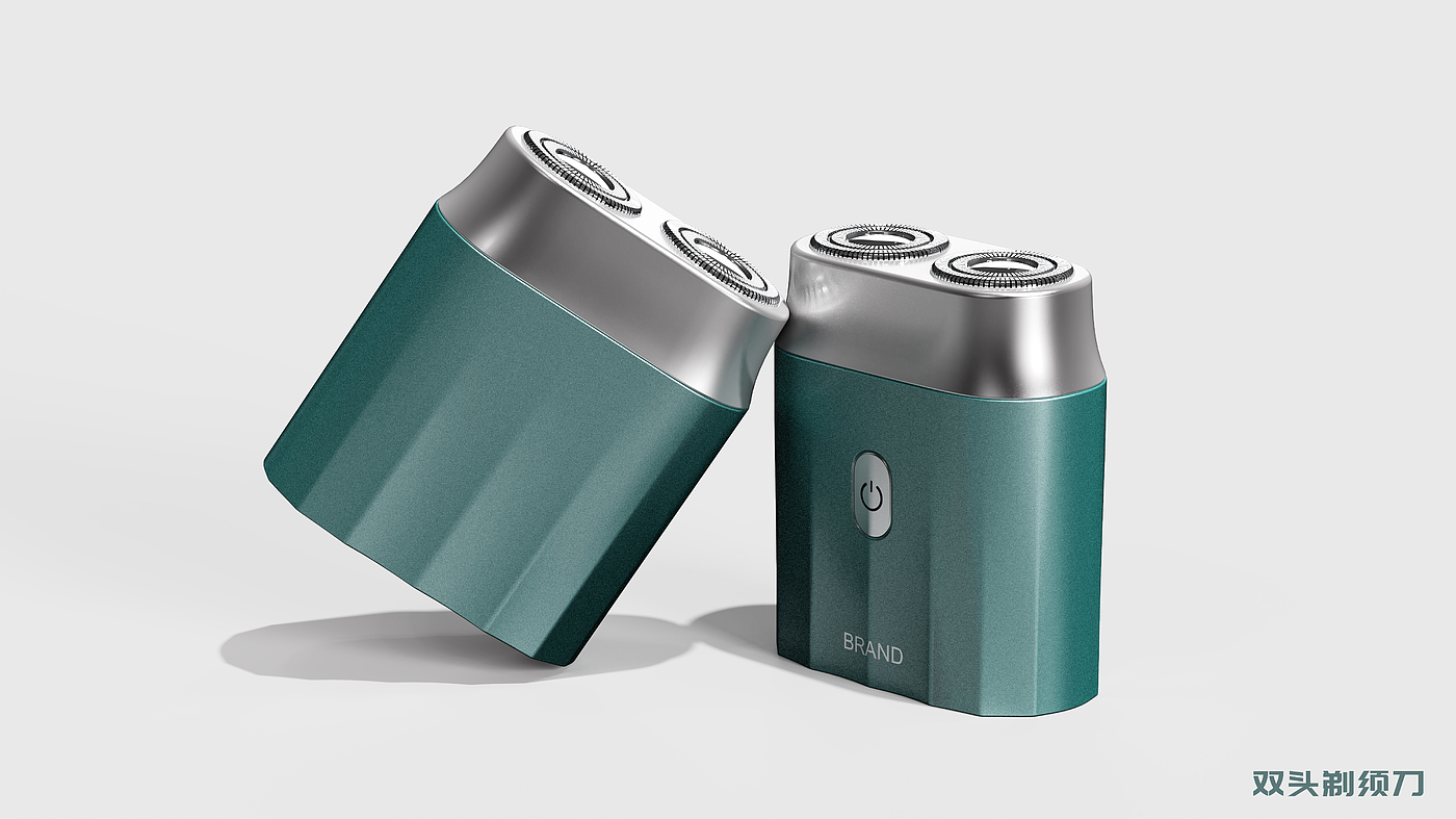 razor，Appearance design，Rhino modeling，Keyshot rendering，Personal care，electronic product，