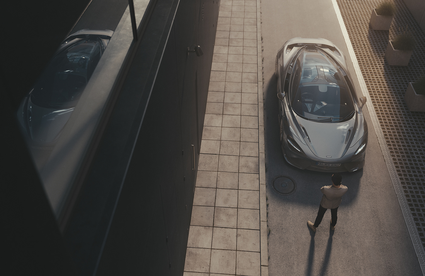 automobile，cgi，black，