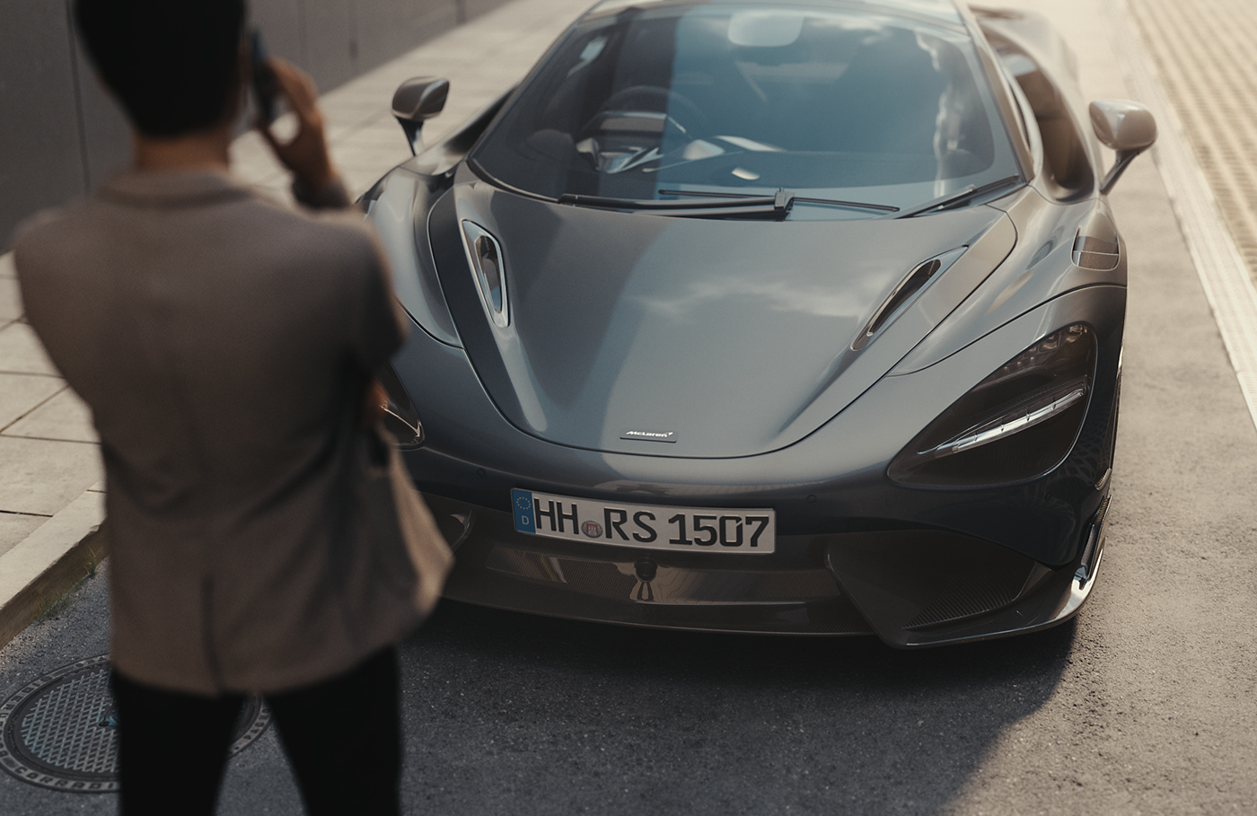 automobile，cgi，black，