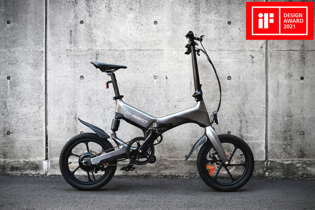 Husky original design，Electric vehicle，Folding bike，Appearance design，vehicle，IF2021，