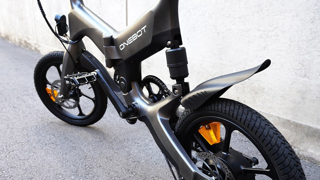 Husky original design，Electric vehicle，Folding bike，Appearance design，vehicle，IF2021，