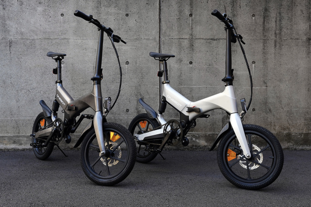 Husky original design，Electric vehicle，Folding bike，Appearance design，vehicle，IF2021，