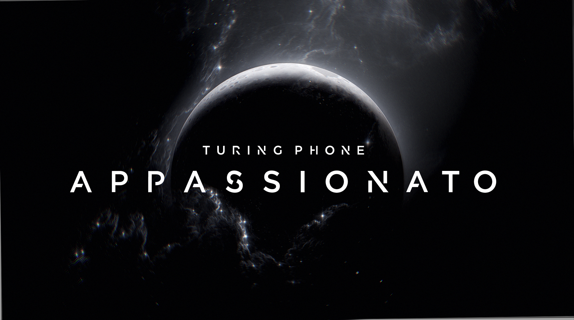 Turing telephone，black，industrial design，