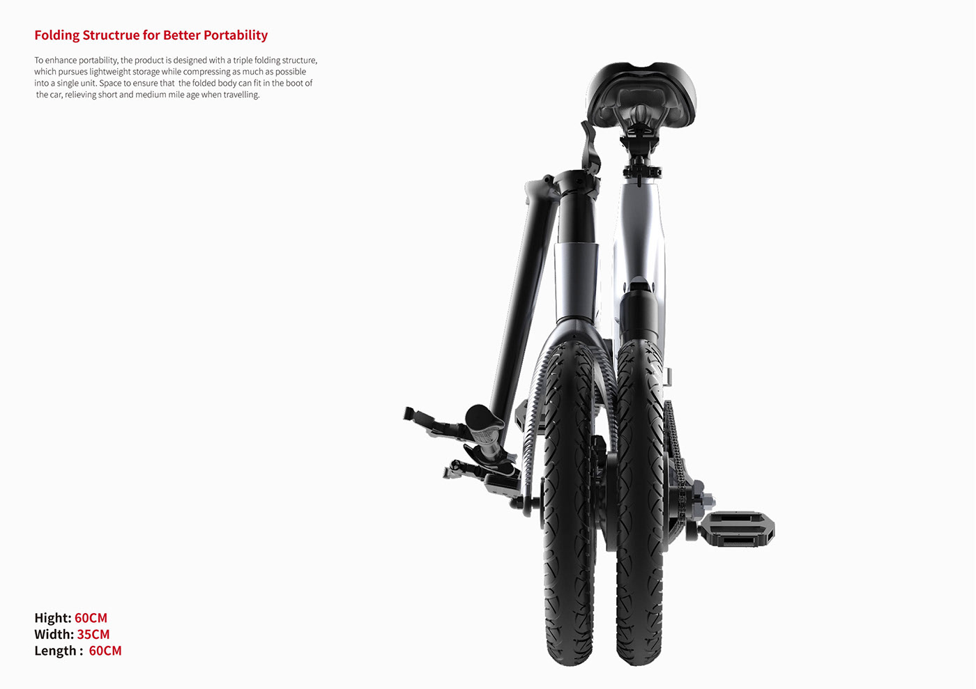 Husky original design，Electric vehicle，Folding bike，Appearance design，vehicle，IF2021，