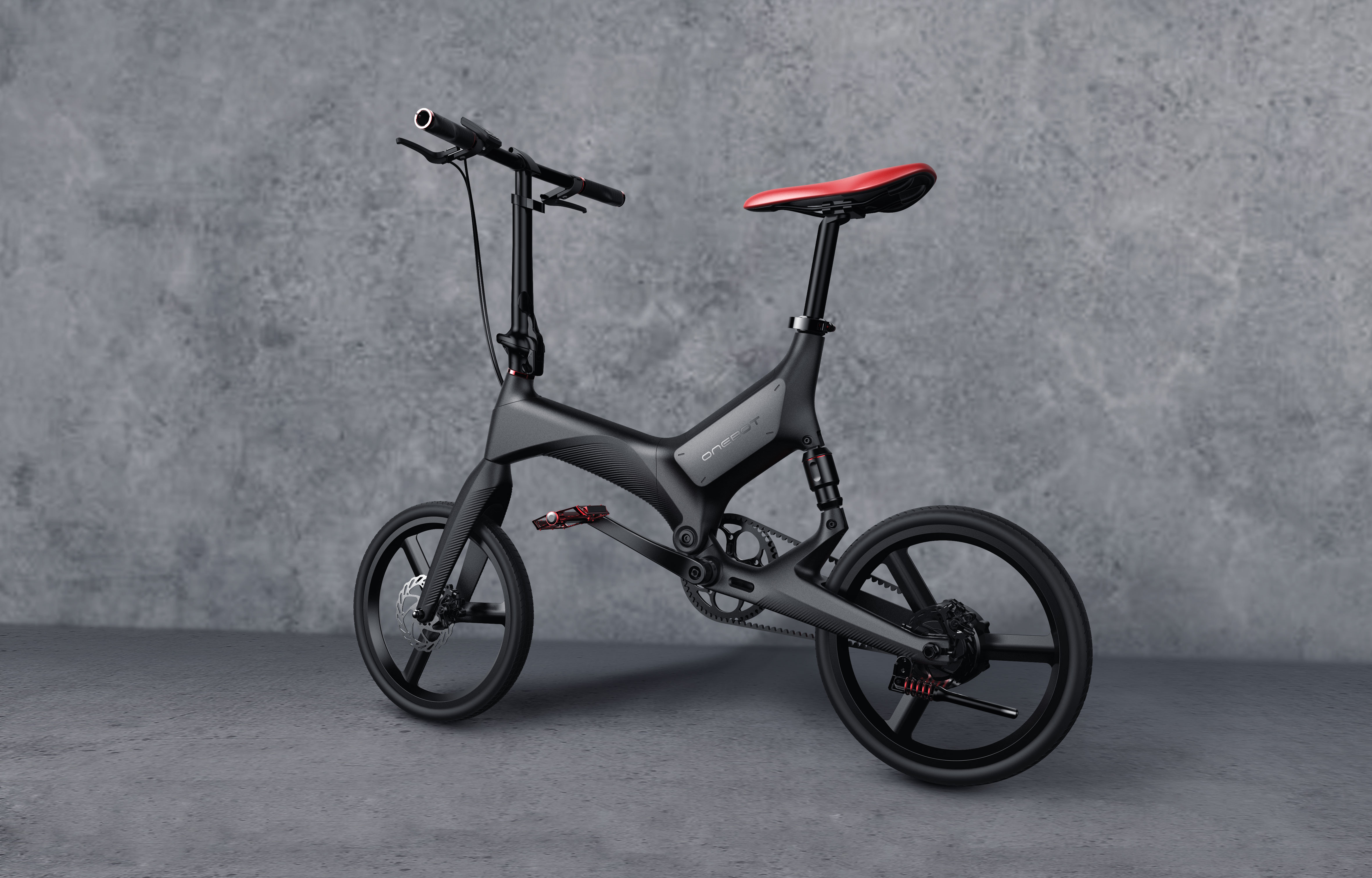 Husky original design，Electric vehicle，Folding bike，Appearance design，vehicle，IF2021，