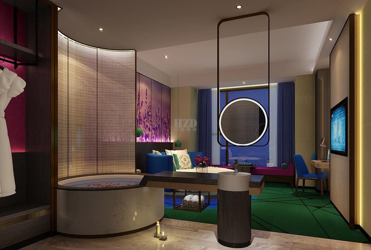 Hotel Design，Luzhou Hotel Design，Chengdu hotel design，