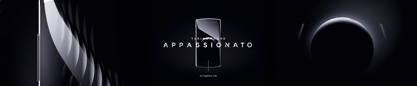Turing telephone，black，industrial design，