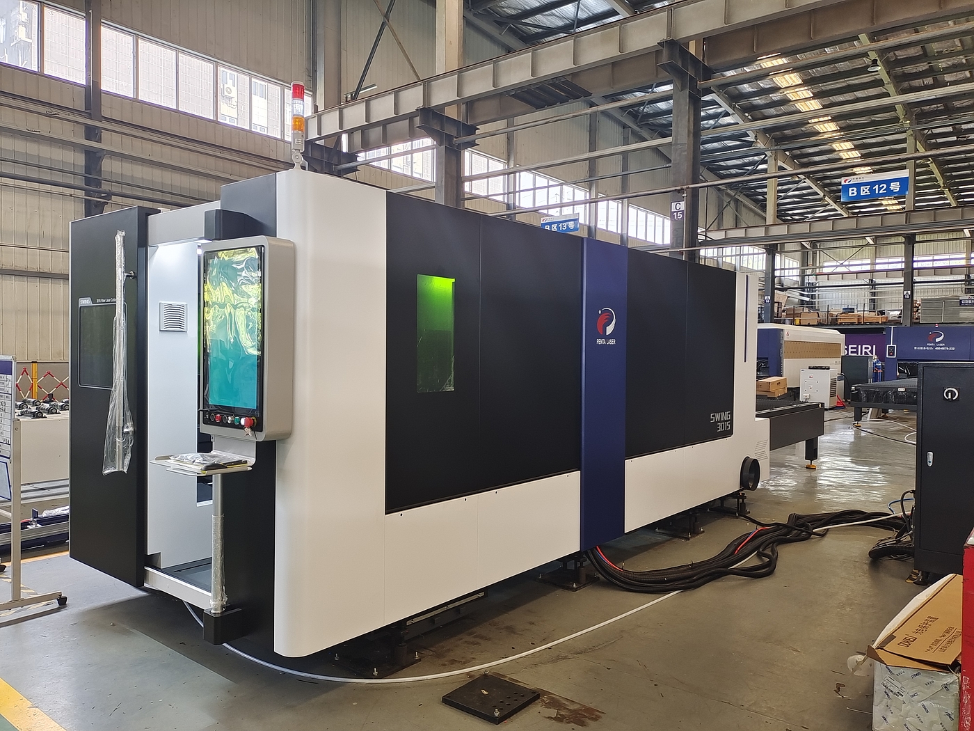 Swing 7 laser cutting machine (for export only)，