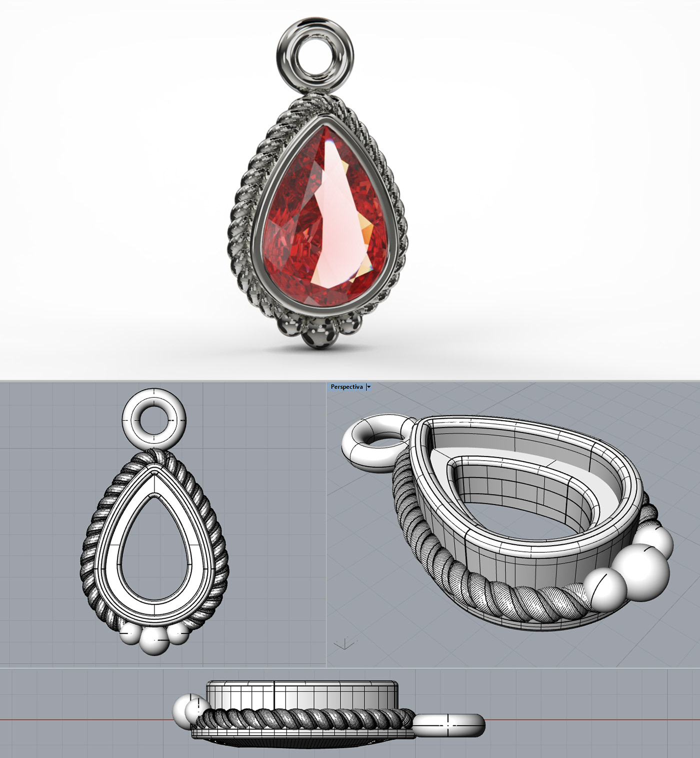 Jewelry，modelling，Jewelry Design，