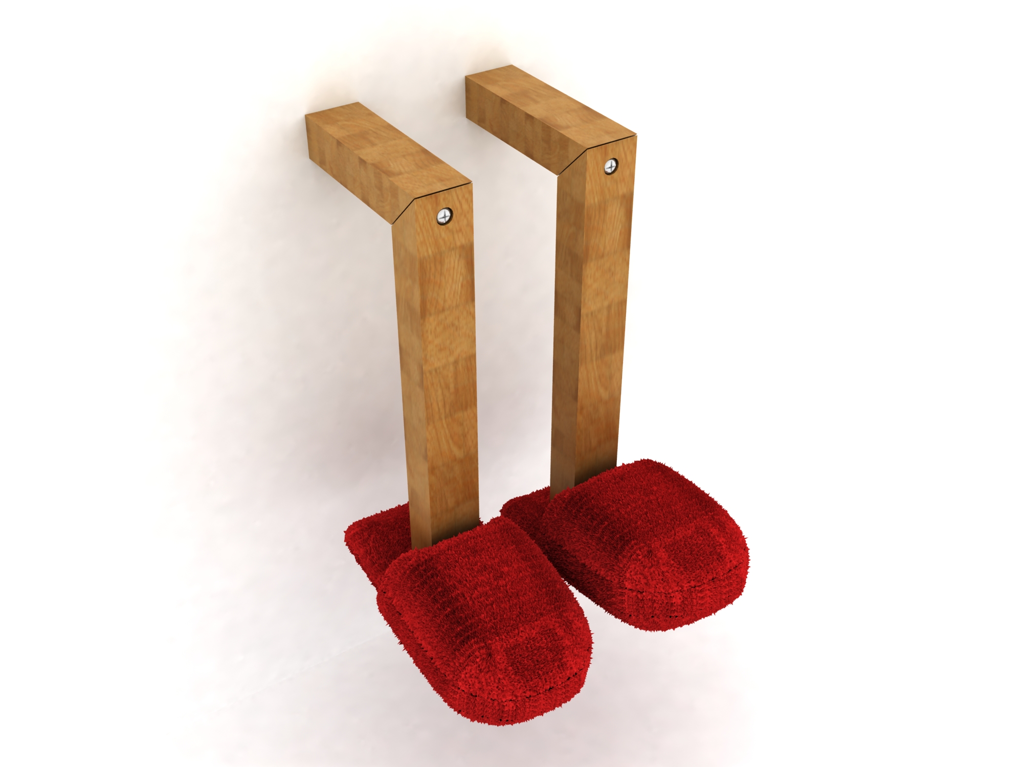 Pinocchio，woodiness，Slipper rack，