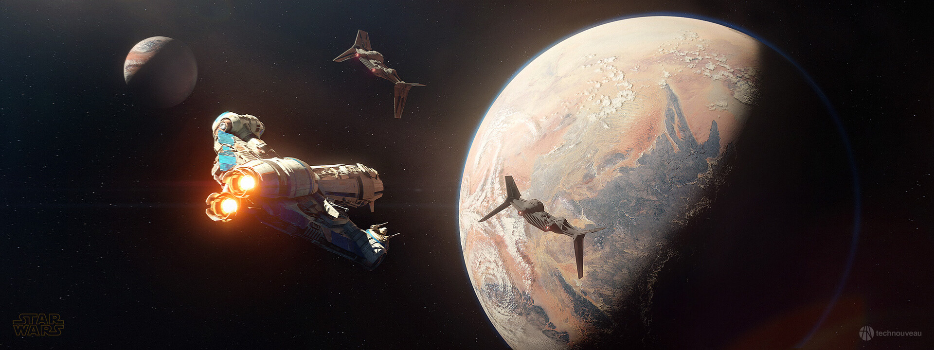 Hard surface，Concept Design，scifi，Star Wars，