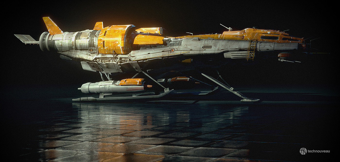 Hard surface，Concept Design，scifi，Star Wars，