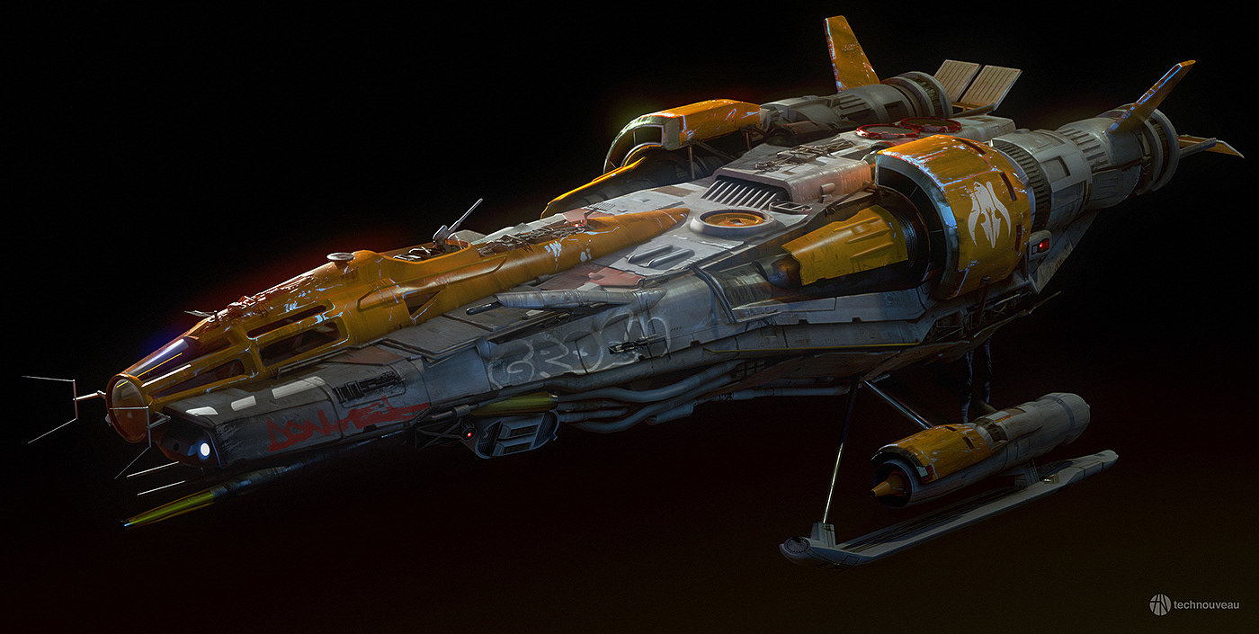 Hard surface，Concept Design，scifi，Star Wars，