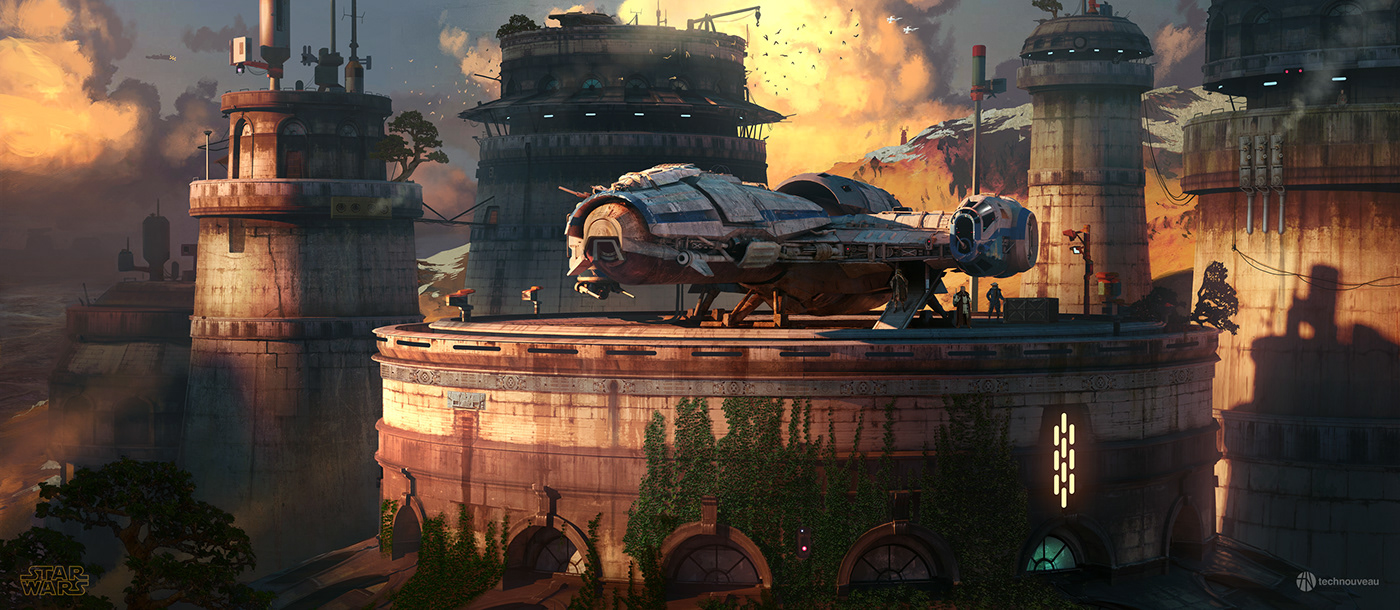 Hard surface，Concept Design，scifi，Star Wars，