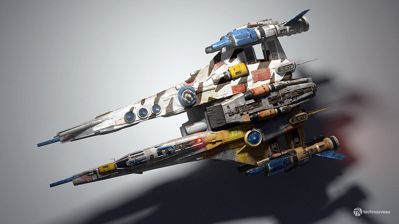 Hard surface，Concept Design，scifi，Star Wars，