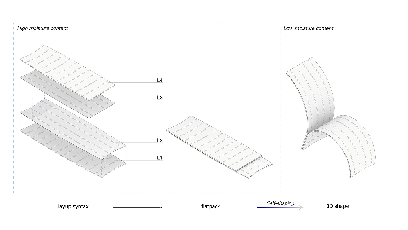 furniture，Design，HygroShape，ICD，