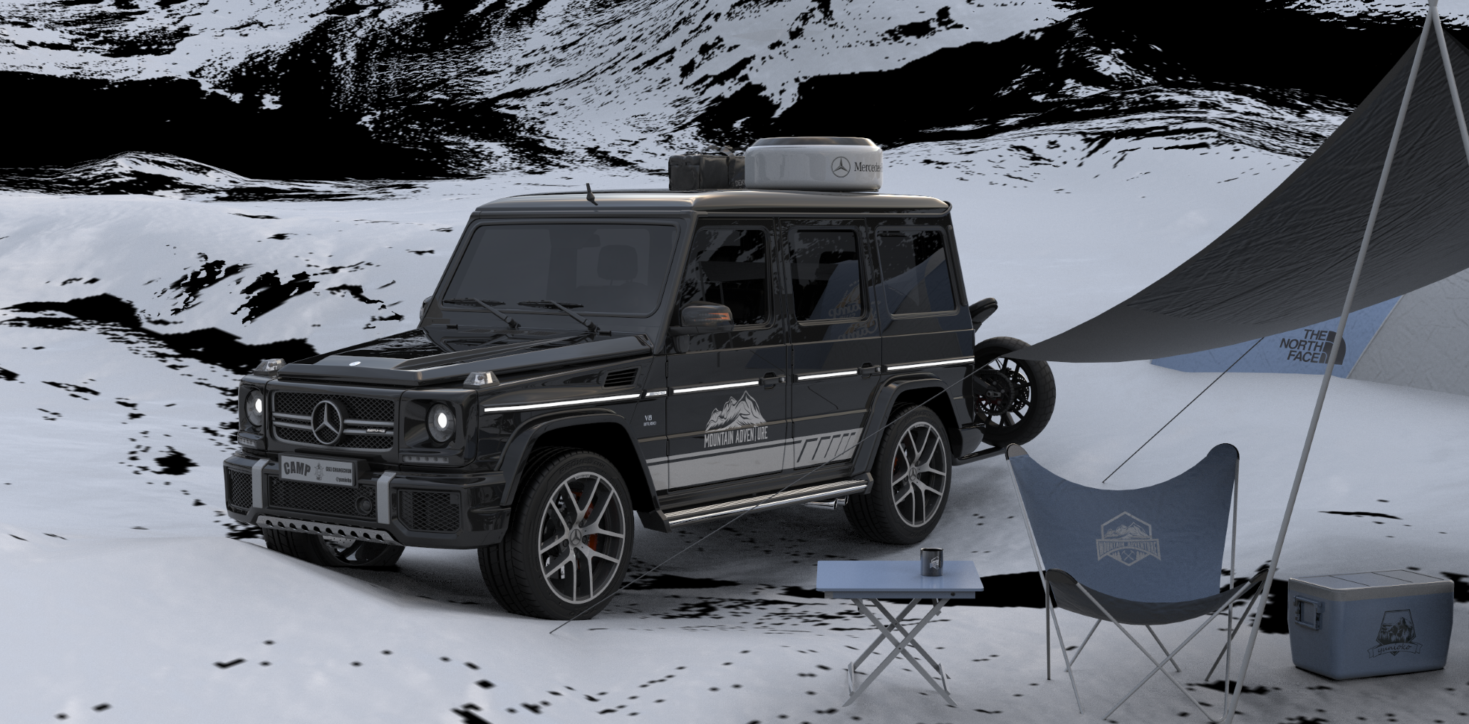 Render，modeling，outdoors，