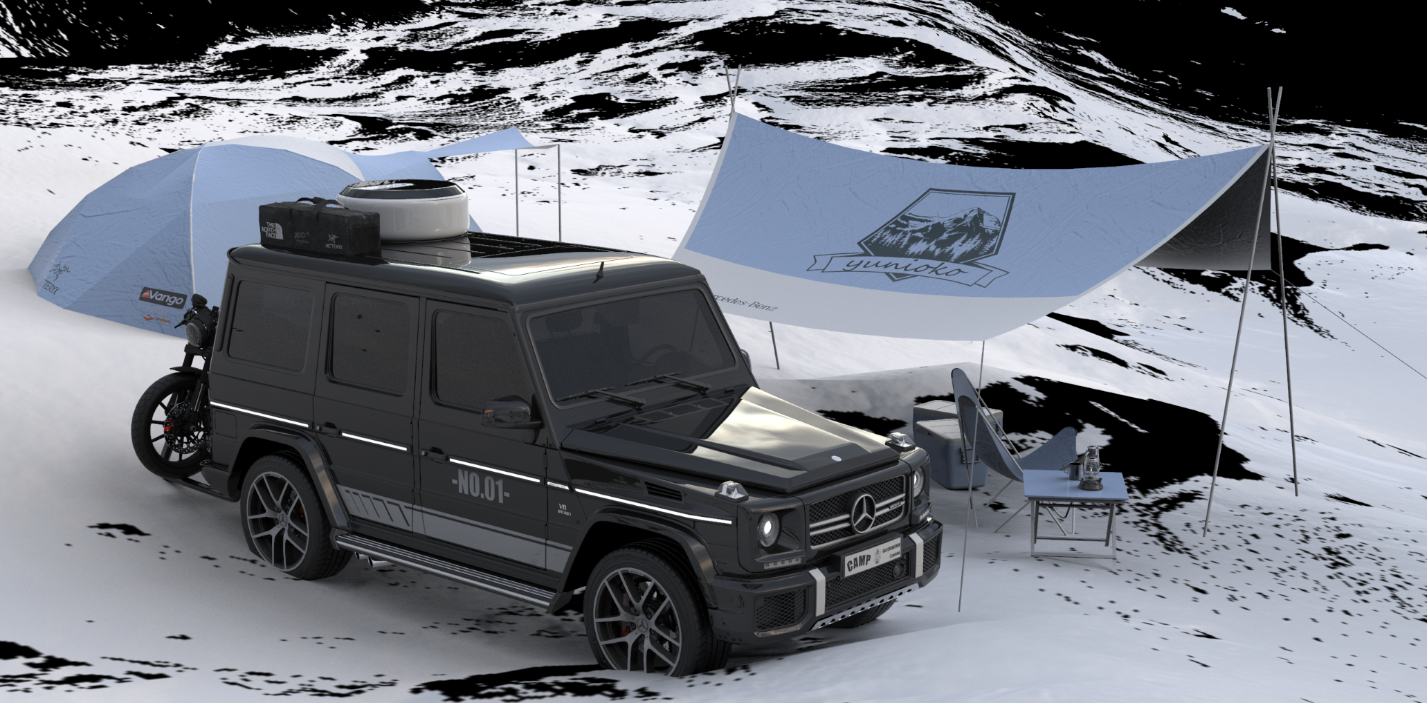 Render，modeling，outdoors，