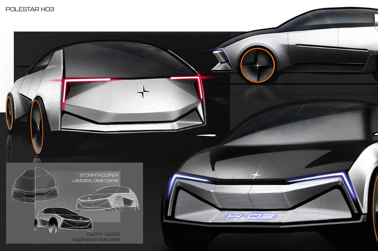Polestar H03，electric vehicle，hatchback ，