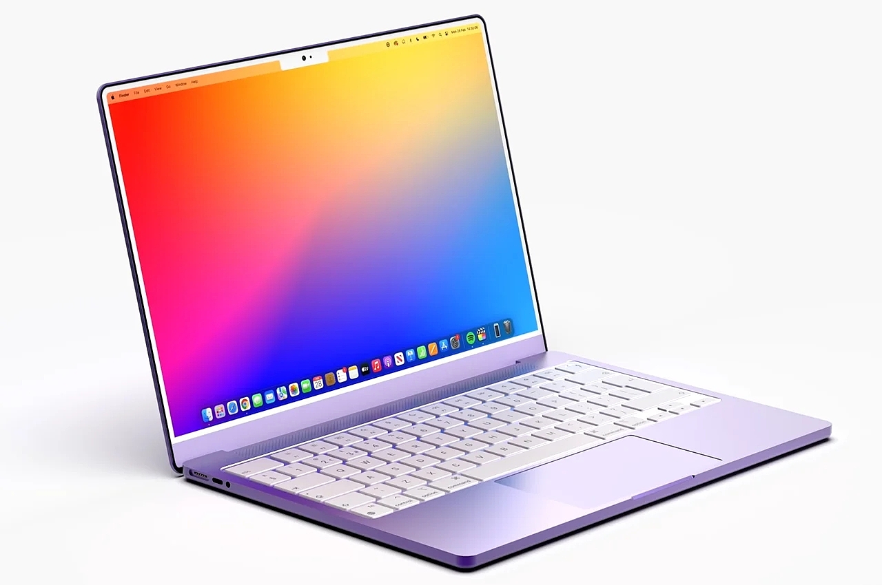 MacBook Air，笔记本，电脑，设计，design，渲染，