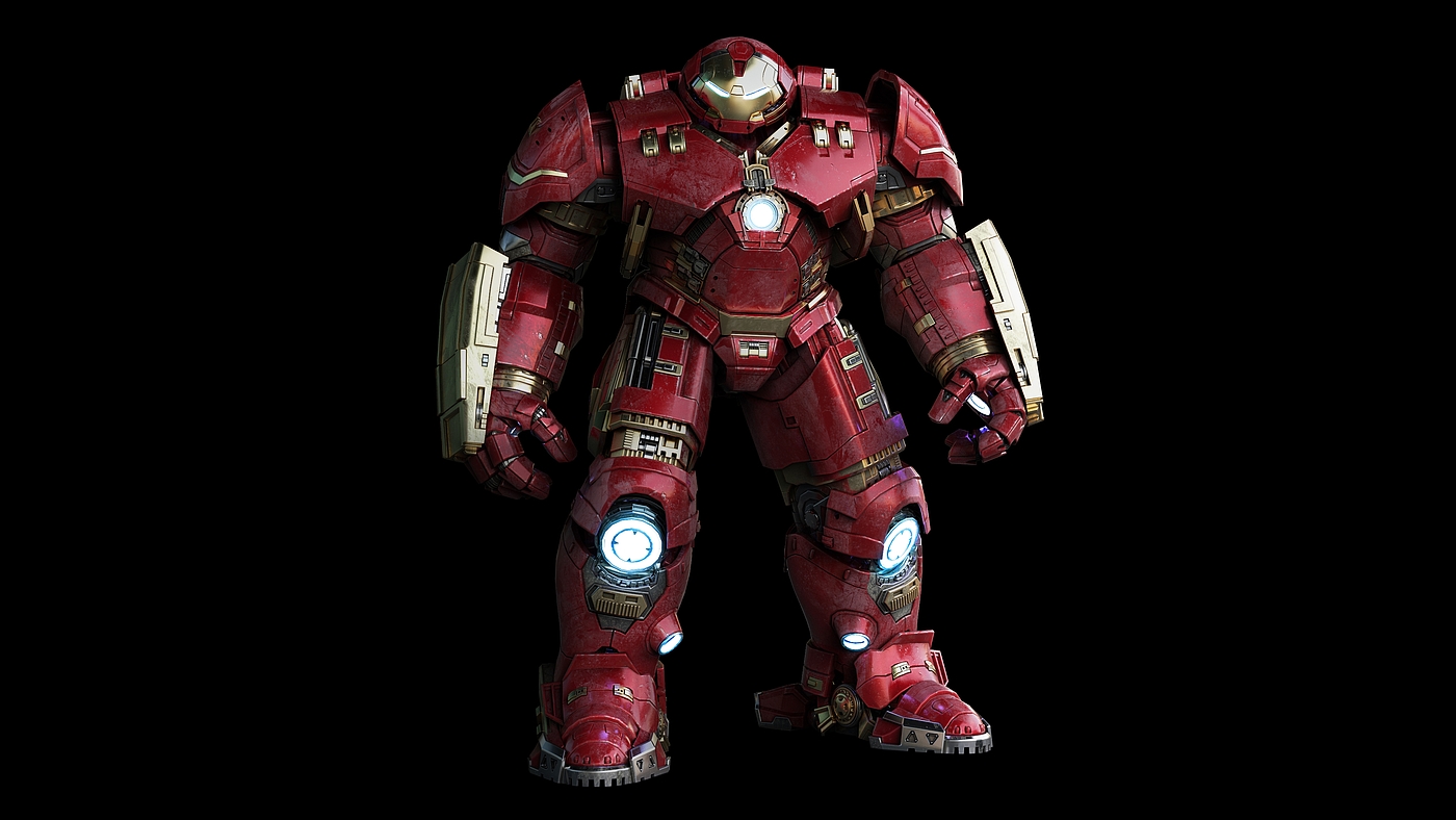 keyshot，Iron Man，Anti hawk armor，