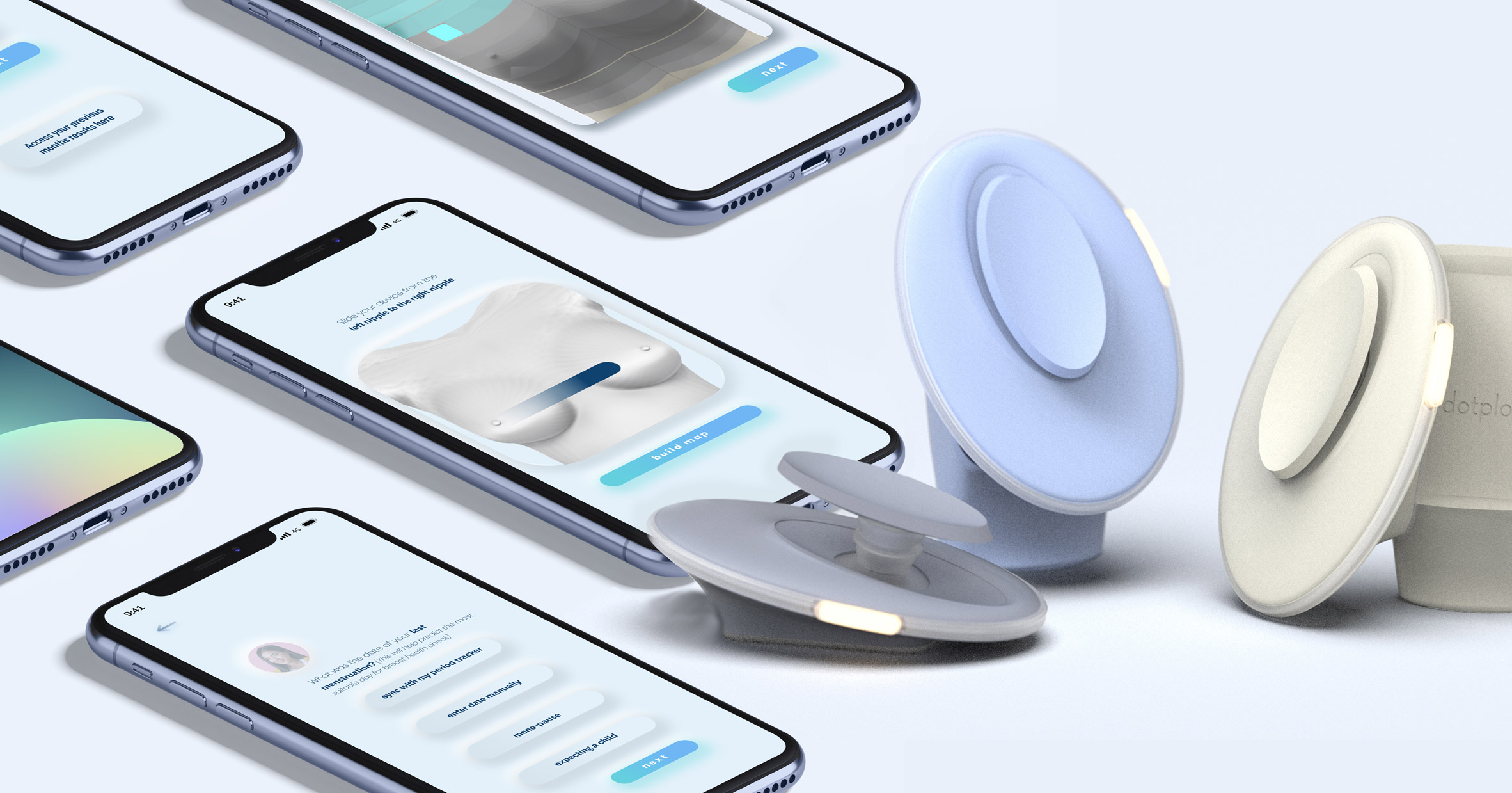 breast，monitor，hold，