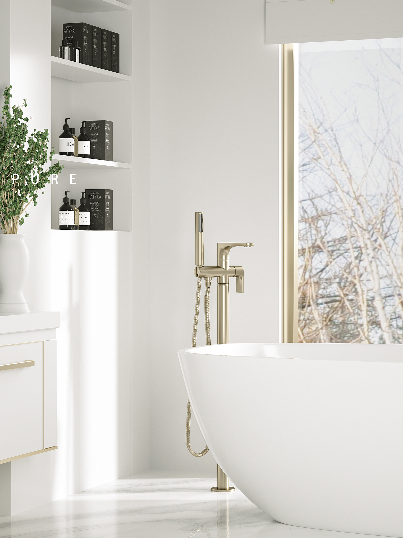 bathroom，