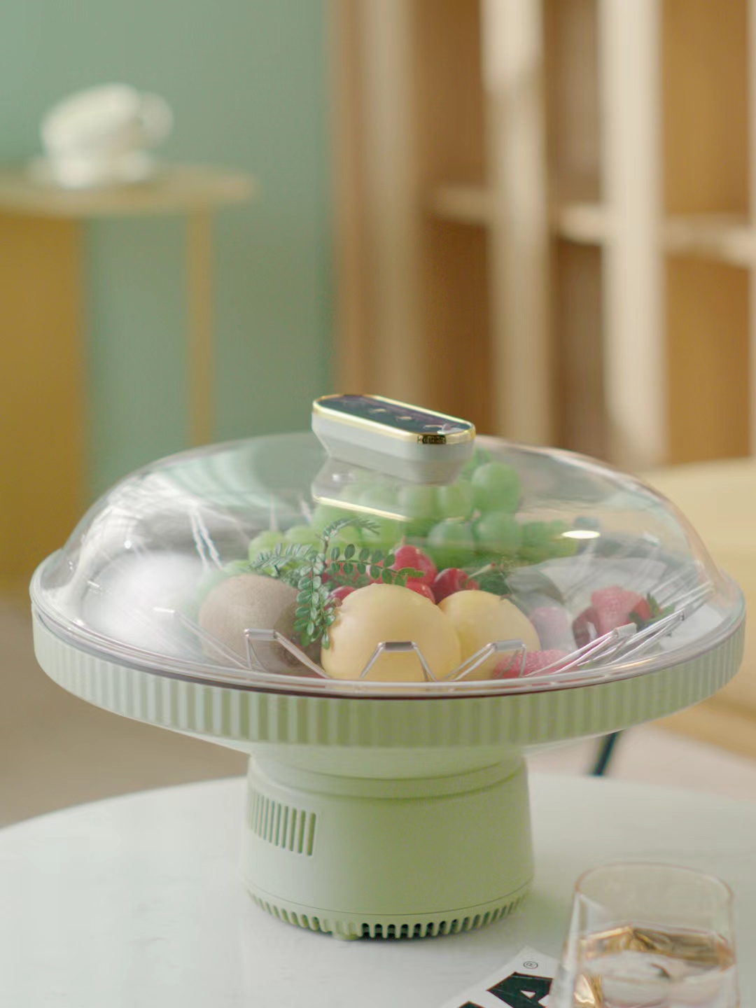 Fresh-keeping tray，Vacuum preservation，refrigeration，heating，