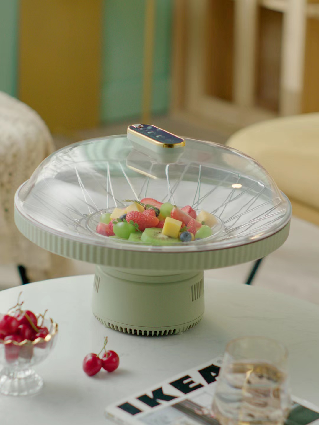 Fresh-keeping tray，Vacuum preservation，refrigeration，heating，