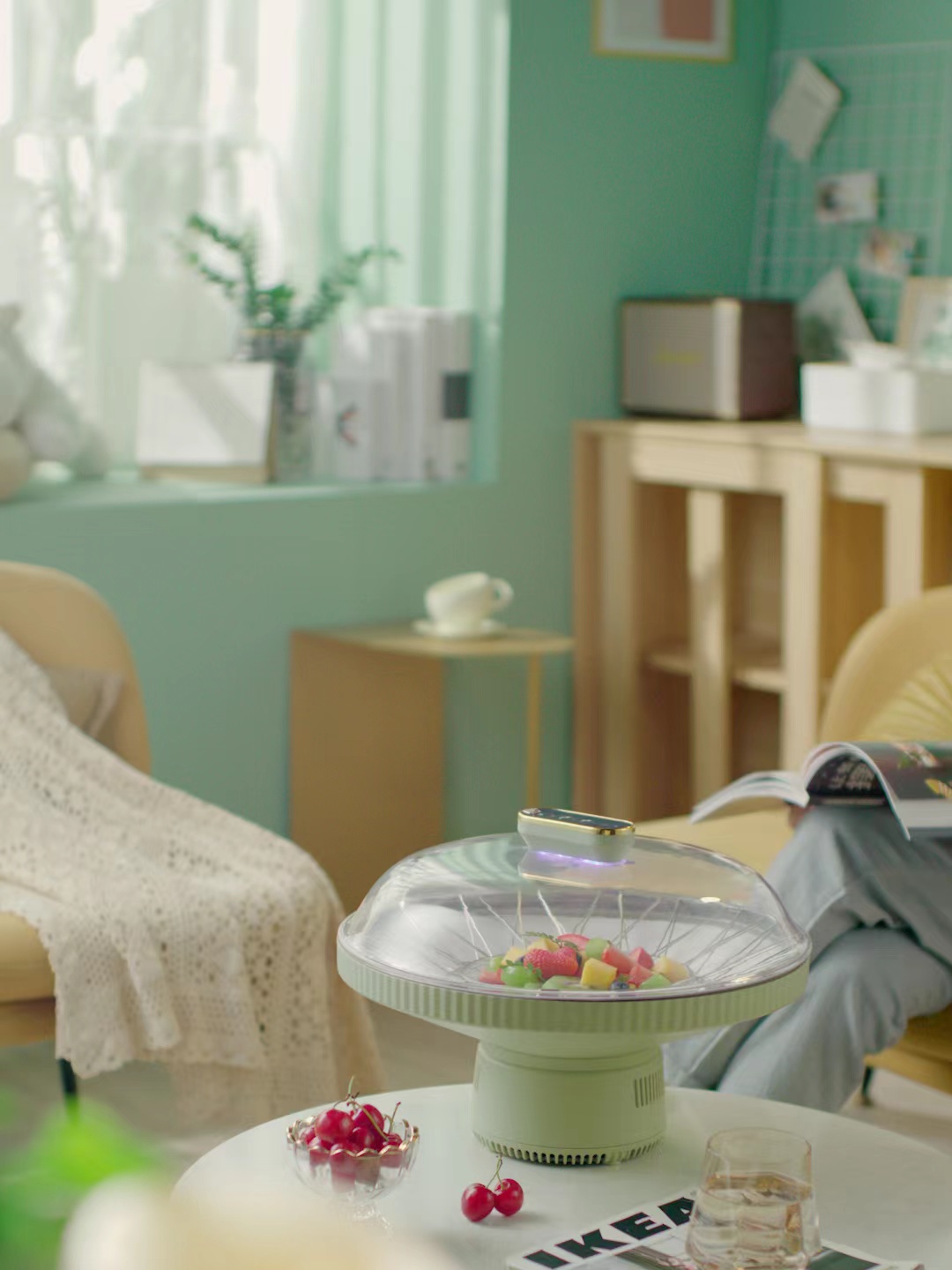 Fresh-keeping tray，Vacuum preservation，refrigeration，heating，