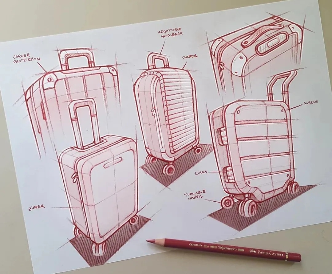 Design hand drawn，