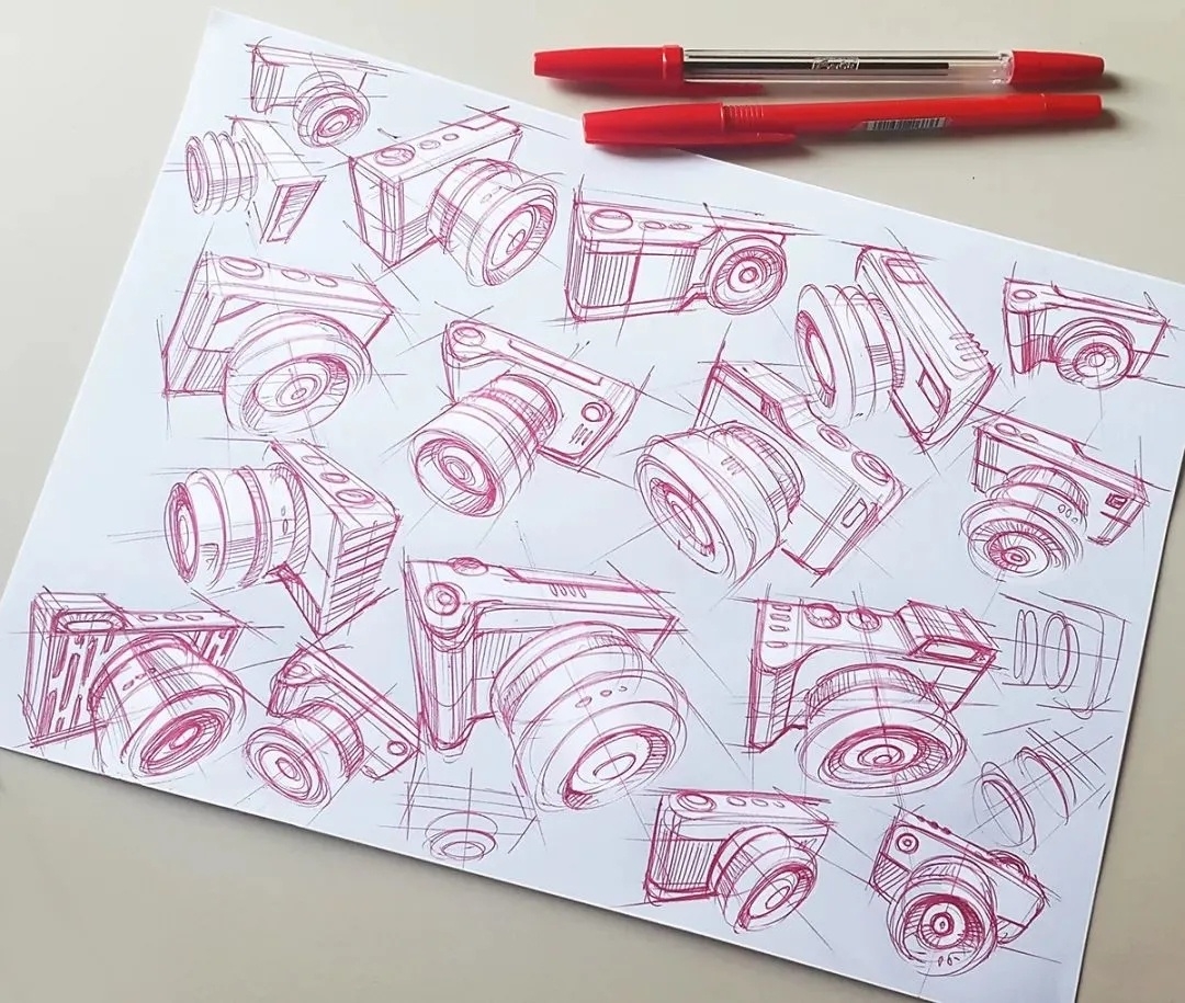 Design hand drawn，