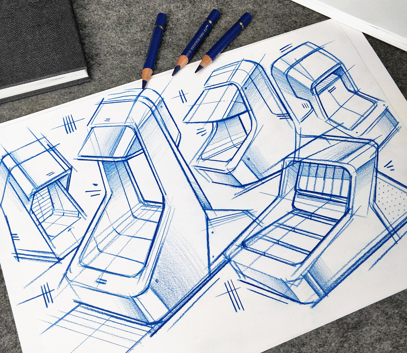 Hand drawn，Sketch，mapping，industrial design，