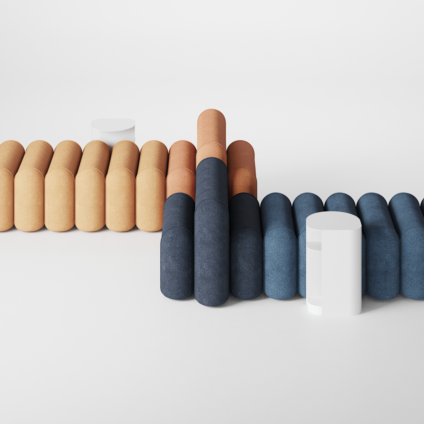 puff，furniture，sofa，conceptual design，