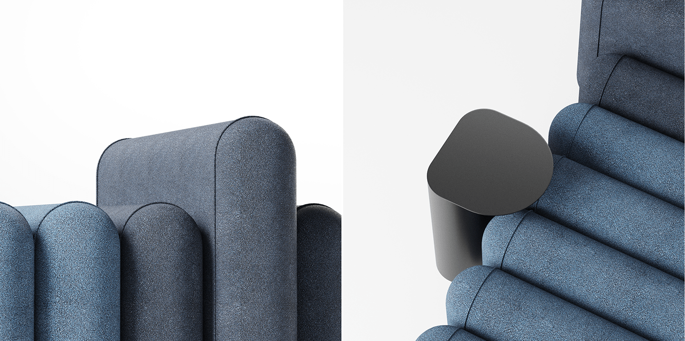 puff，furniture，sofa，conceptual design，