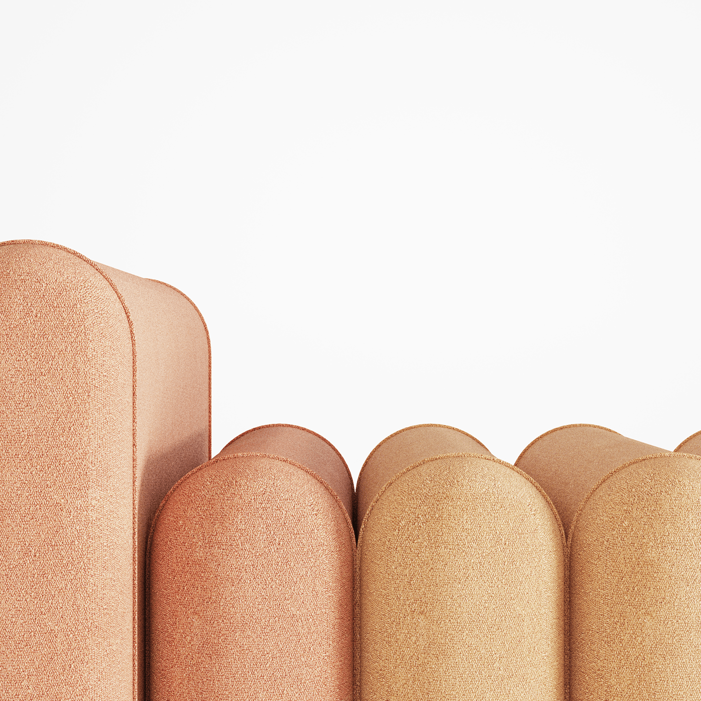 puff，furniture，sofa，conceptual design，