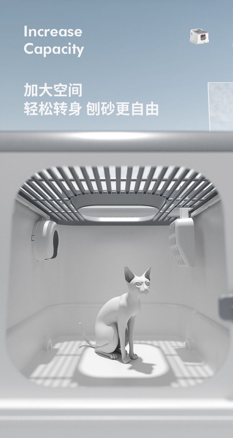 Litter Basin，Cat house，Cat Toilet，